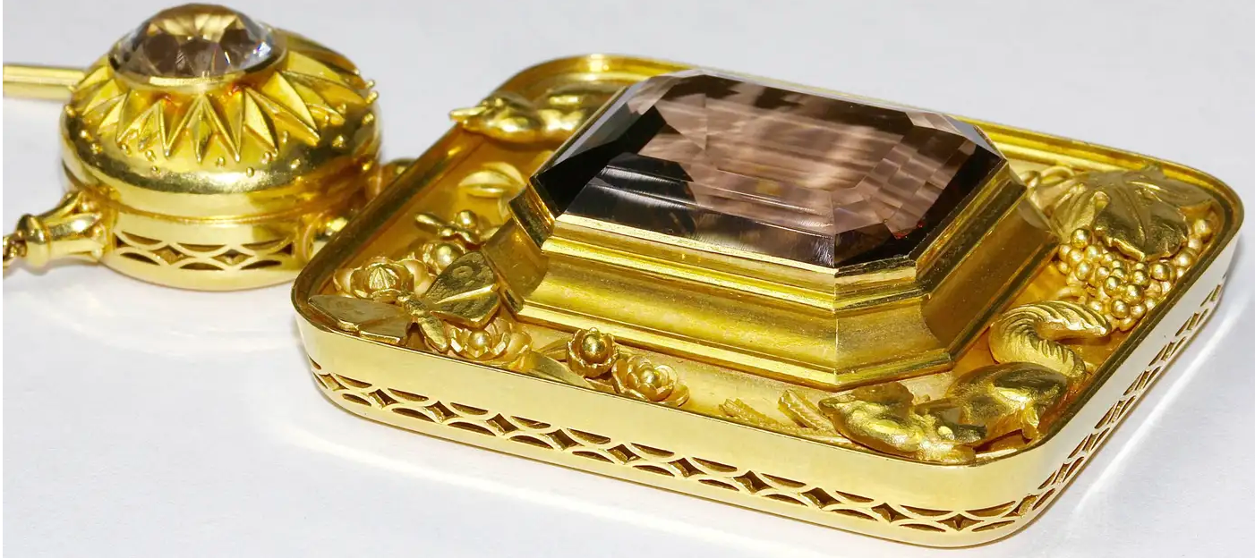 Historisches Gold Collier von Max Esser & Hans Markl, Berlin 1944