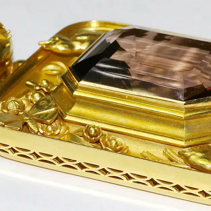 Historisches Gold Collier von Max Esser & Hans Markl, Berlin 1944