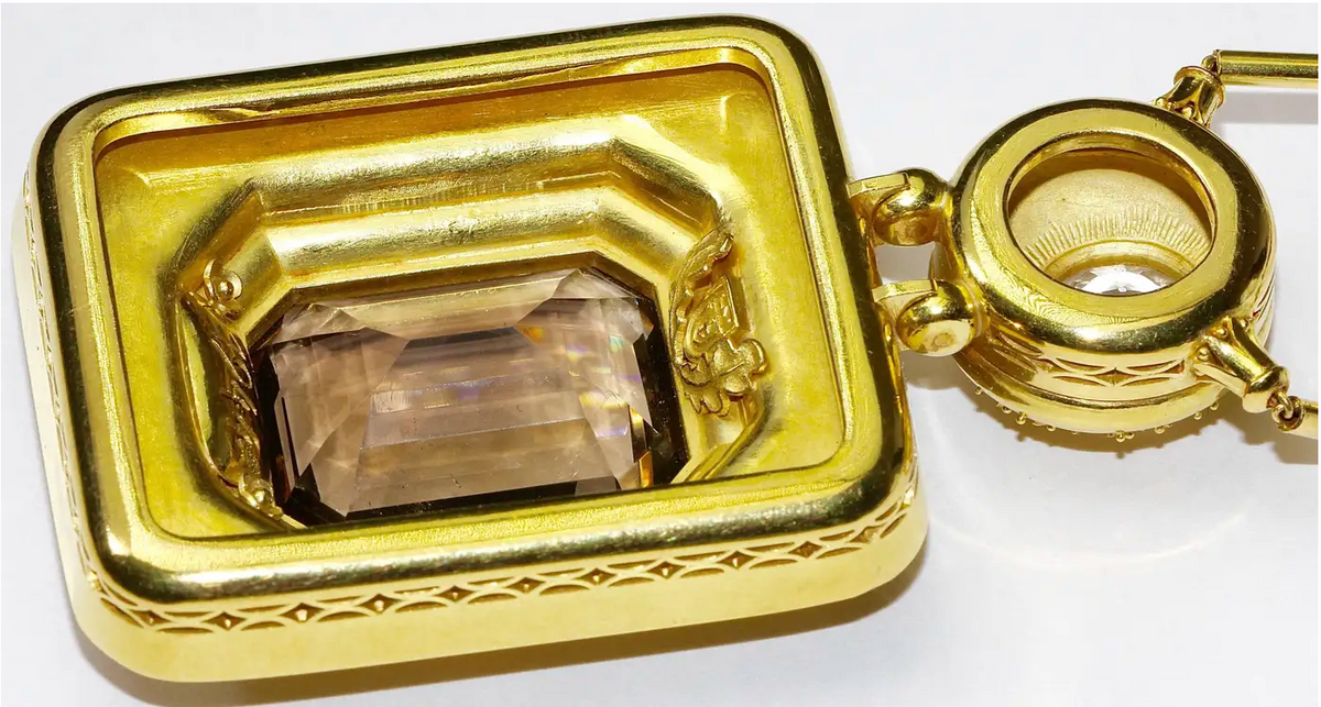 Historisches Gold Collier von Max Esser & Hans Markl, Berlin 1944