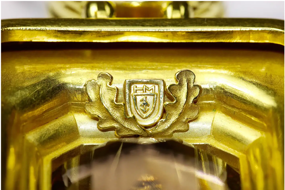 Historisches Gold Collier von Max Esser & Hans Markl, Berlin 1944