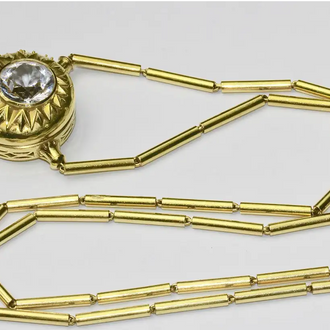 Historisches Gold Collier von Max Esser & Hans Markl, Berlin 1944