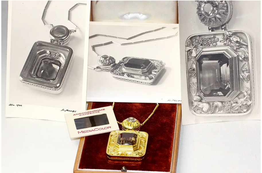 Historisches Gold Collier von Max Esser & Hans Markl, Berlin 1944