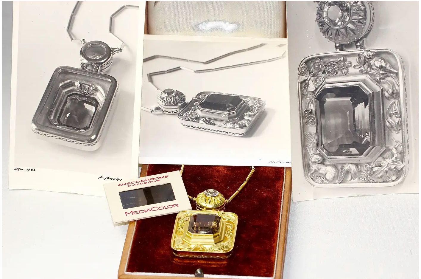 Historisches Gold Collier von Max Esser & Hans Markl, Berlin 1944