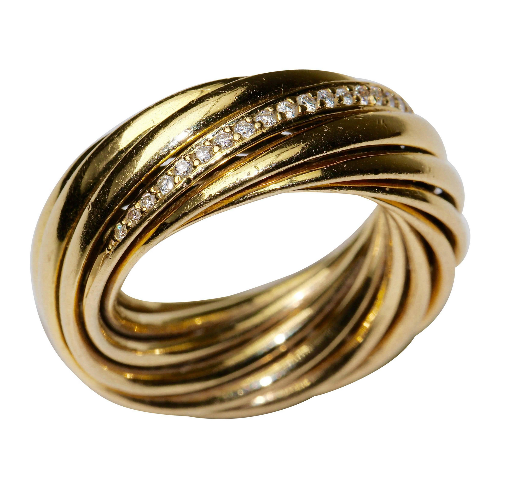 Wempe “Helioro BY KIM” Ring – 18 Karat Roségold mit Brillanten