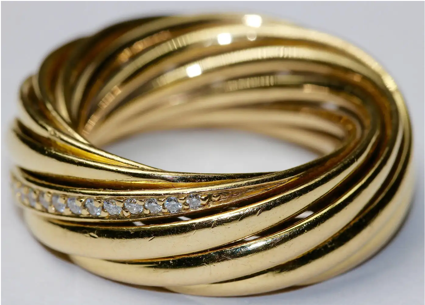 Wempe “Helioro BY KIM” Ring – 18 Karat Roségold mit Brillanten