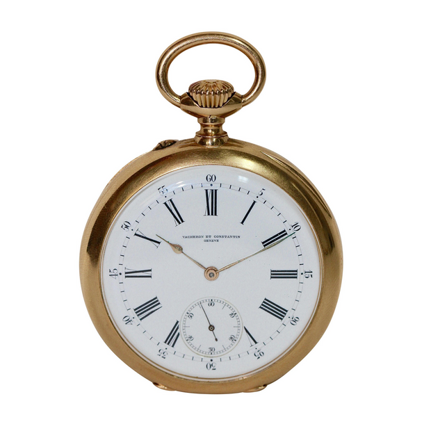 Vacheron Constantin Taschenuhr in 18 Karat Gelbgold
