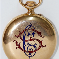 Vacheron Constantin Taschenuhr in 18 Karat Gelbgold