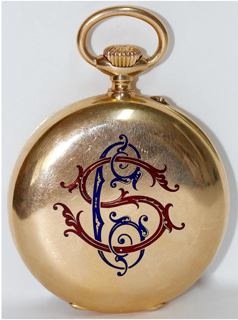 Vacheron Constantin Taschenuhr in 18 Karat Gelbgold