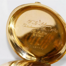 Vacheron Constantin Taschenuhr in 18 Karat Gelbgold