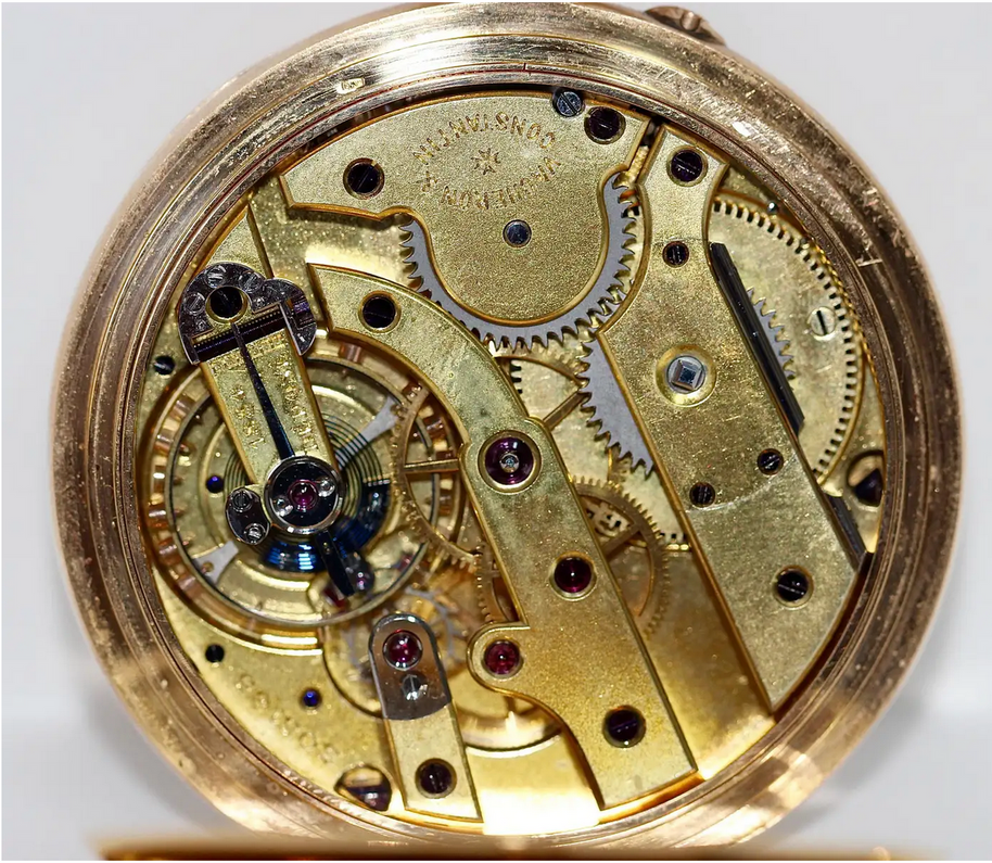 Vacheron Constantin Taschenuhr in 18 Karat Gelbgold