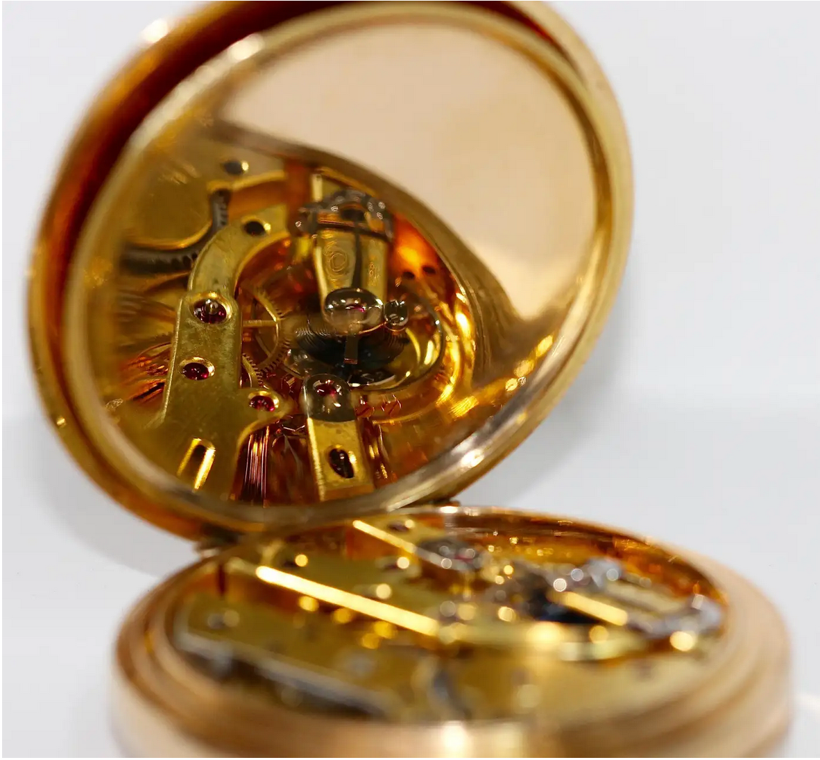 Vacheron Constantin Taschenuhr in 18 Karat Gelbgold