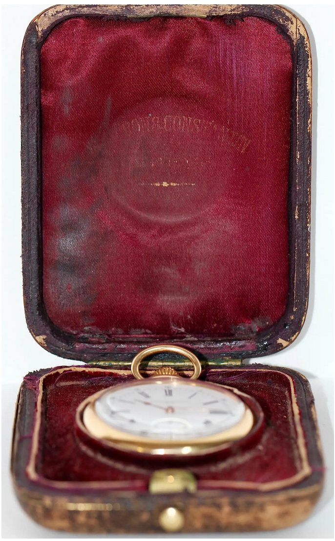 Vacheron Constantin Taschenuhr in 18 Karat Gelbgold