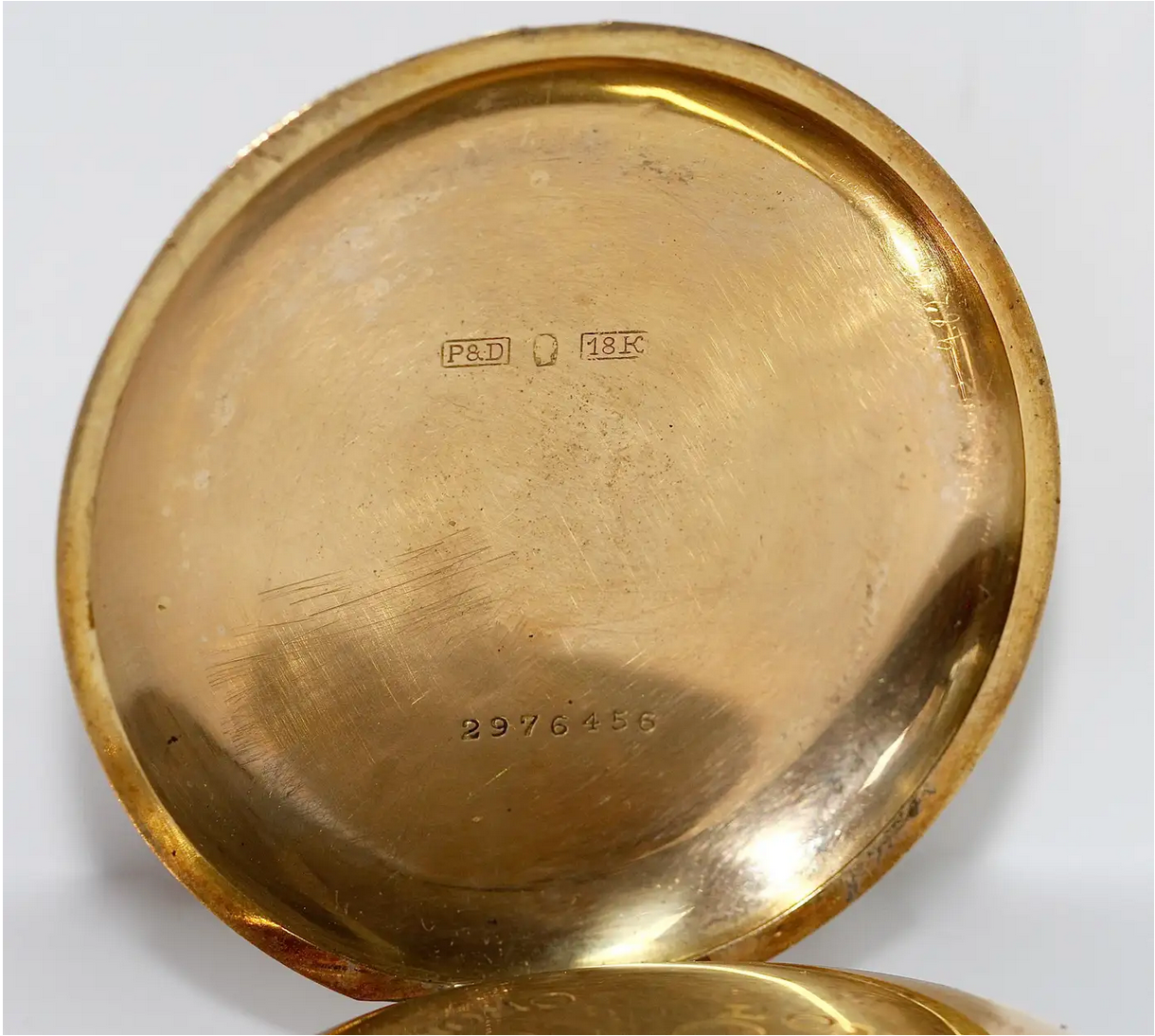 Longines Chronograph Taschenuhr „Gradué pour 30 Pulsations“ – 18 Karat Gelbgold