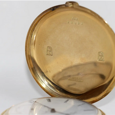 Jules Jürgensen Kopenhagen – 18 Karat Goldsavonnette Taschenuhr