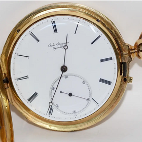 Jules Jürgensen Kopenhagen – 18 Karat Goldsavonnette Taschenuhr