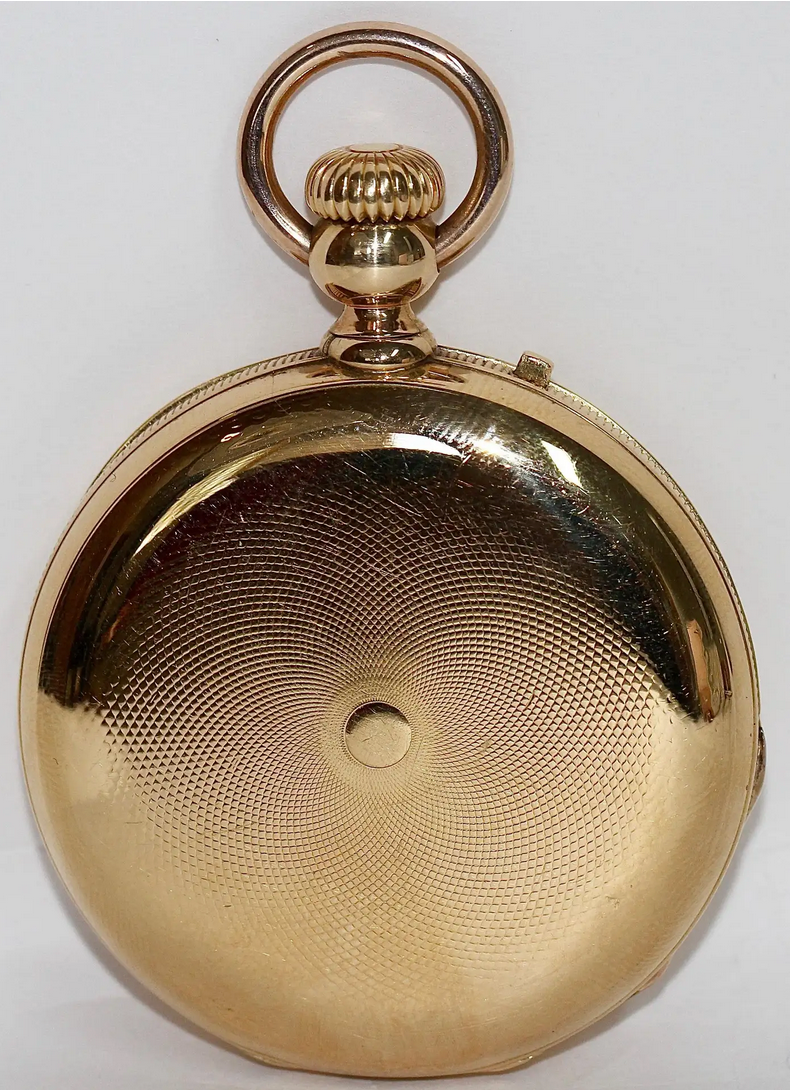 Jules Jürgensen Kopenhagen – 18 Karat Goldsavonnette Taschenuhr