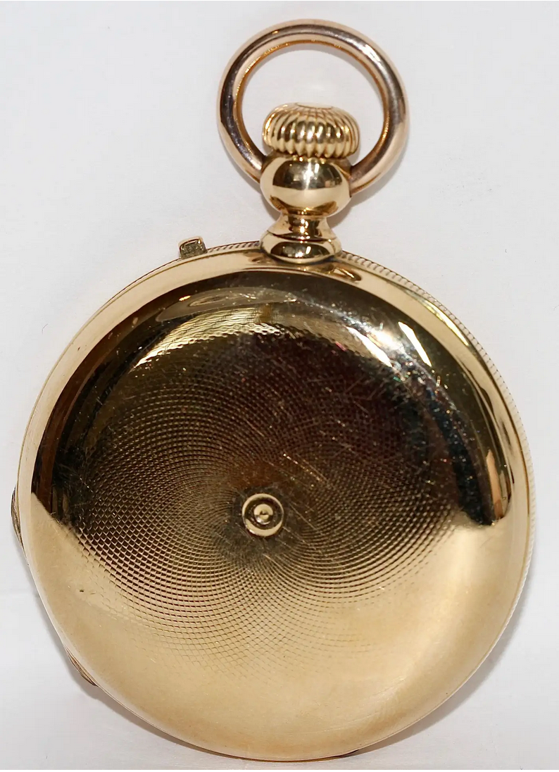 Jules Jürgensen Kopenhagen – 18 Karat Goldsavonnette Taschenuhr