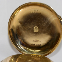 Jules Jürgensen Kopenhagen – 18 Karat Goldsavonnette Taschenuhr