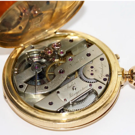Jules Jürgensen Kopenhagen – 18 Karat Goldsavonnette Taschenuhr