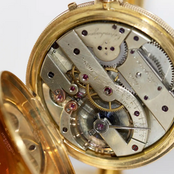 Jules Jürgensen Kopenhagen – 18 Karat Goldsavonnette Taschenuhr
