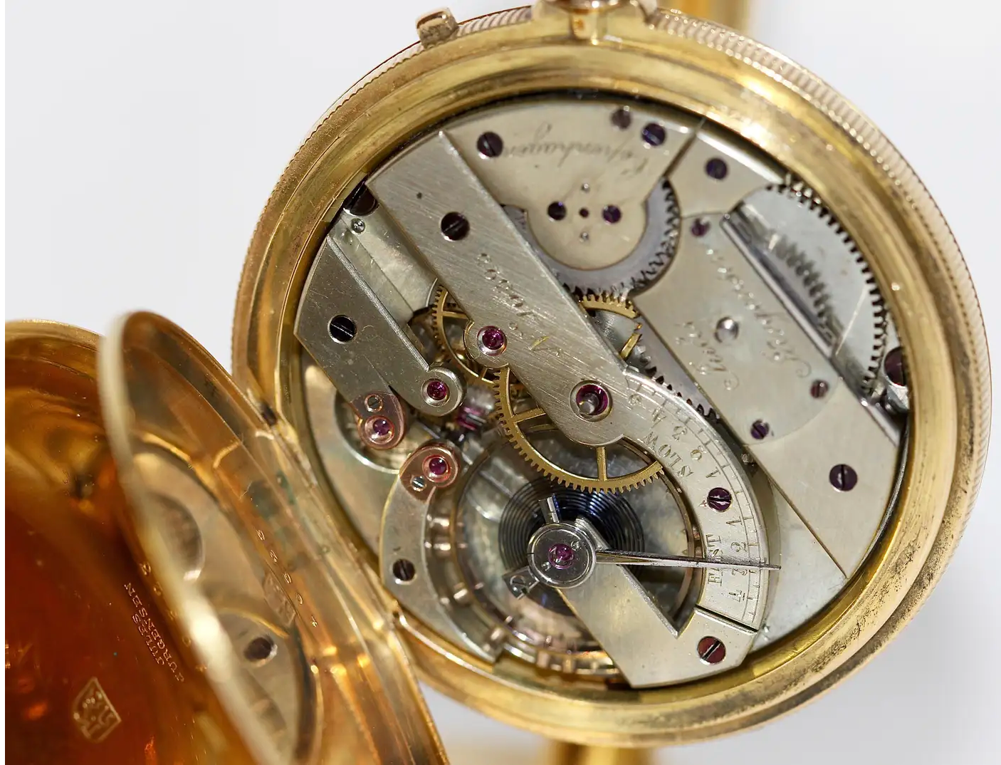 Jules Jürgensen Kopenhagen – 18 Karat Goldsavonnette Taschenuhr