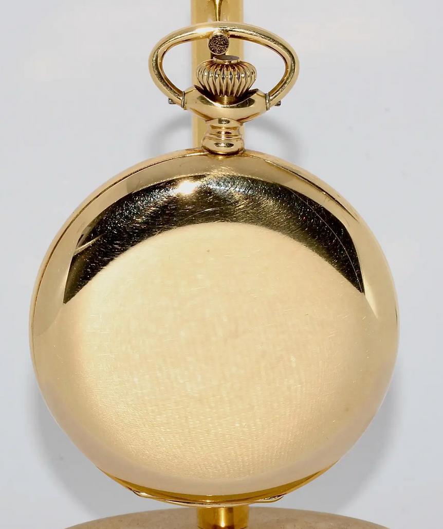 Zenith Taschenuhr Savonnette – 14 Karat Gelbgold