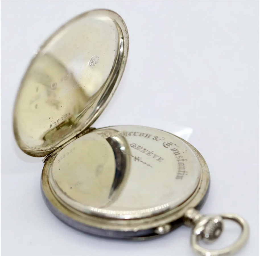 Vacheron & Constantin Genf – Silberne Taschenuhr um 1900