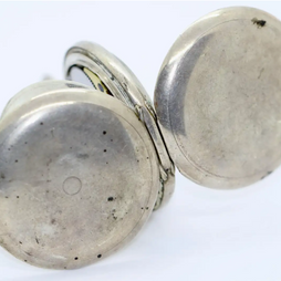 Glashütte Uhrenfabrik Union – Silberne Taschenuhr, Gehäuse von Dürrstein & Co.