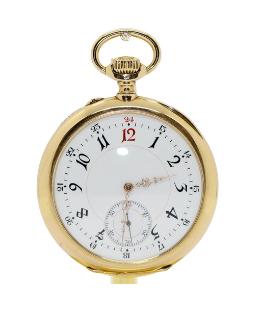 Vacheron & Constantin Genf – Grottendieck Bruxelles, 18 Karat Gold Taschenuhr