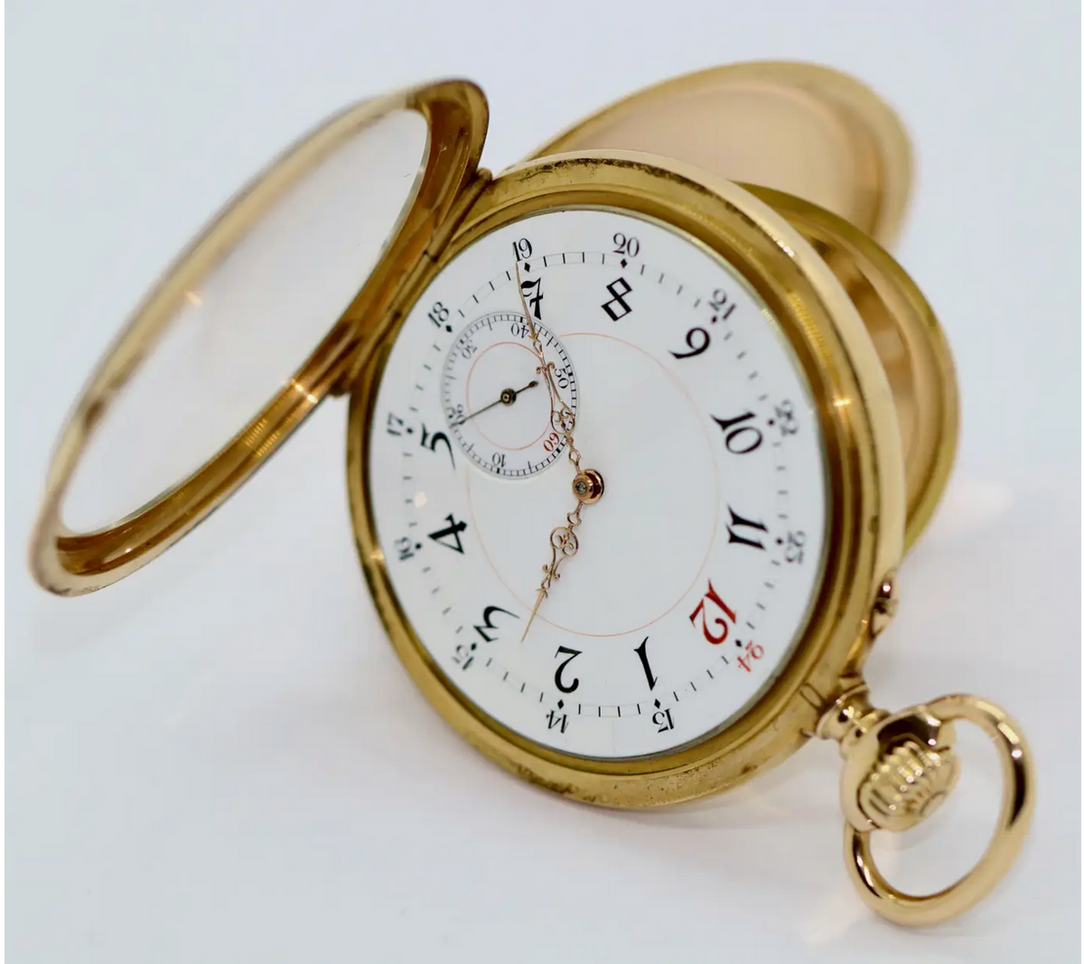 Vacheron & Constantin Genf – Grottendieck Bruxelles, 18 Karat Gold Taschenuhr