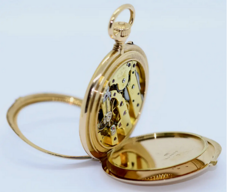 Vacheron & Constantin Genf – Grottendieck Bruxelles, 18 Karat Gold Taschenuhr