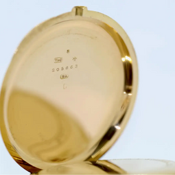 Vacheron & Constantin Genf – Grottendieck Bruxelles, 18 Karat Gold Taschenuhr