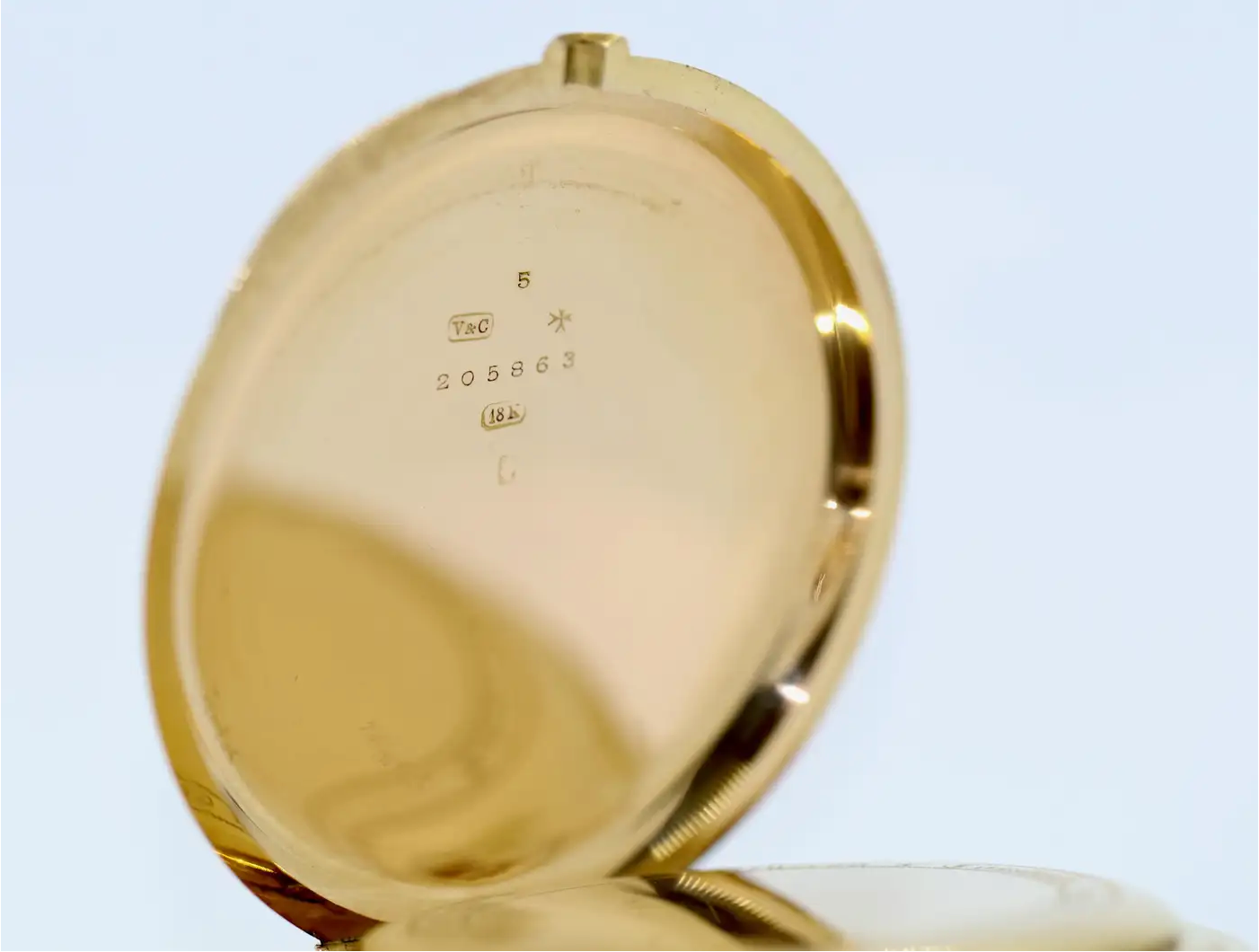 Vacheron & Constantin Genf – Grottendieck Bruxelles, 18 Karat Gold Taschenuhr