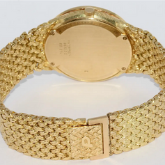 Piaget Damenuhr 18 Karat Gelbgold mit Diamanten 32mm