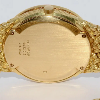 Piaget Damenuhr 18 Karat Gelbgold mit Diamanten 32mm