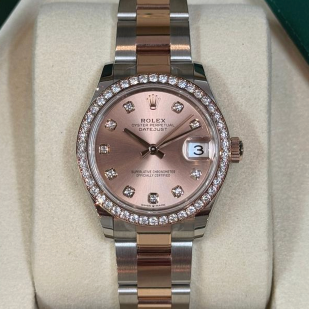 Rolex Lady-Datejust 278381RBR 31mm Gold-Stahl