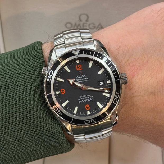 Omega Seamaster Planet Ocean Co Axial Chronometer 45.5 mm 2900.51.82