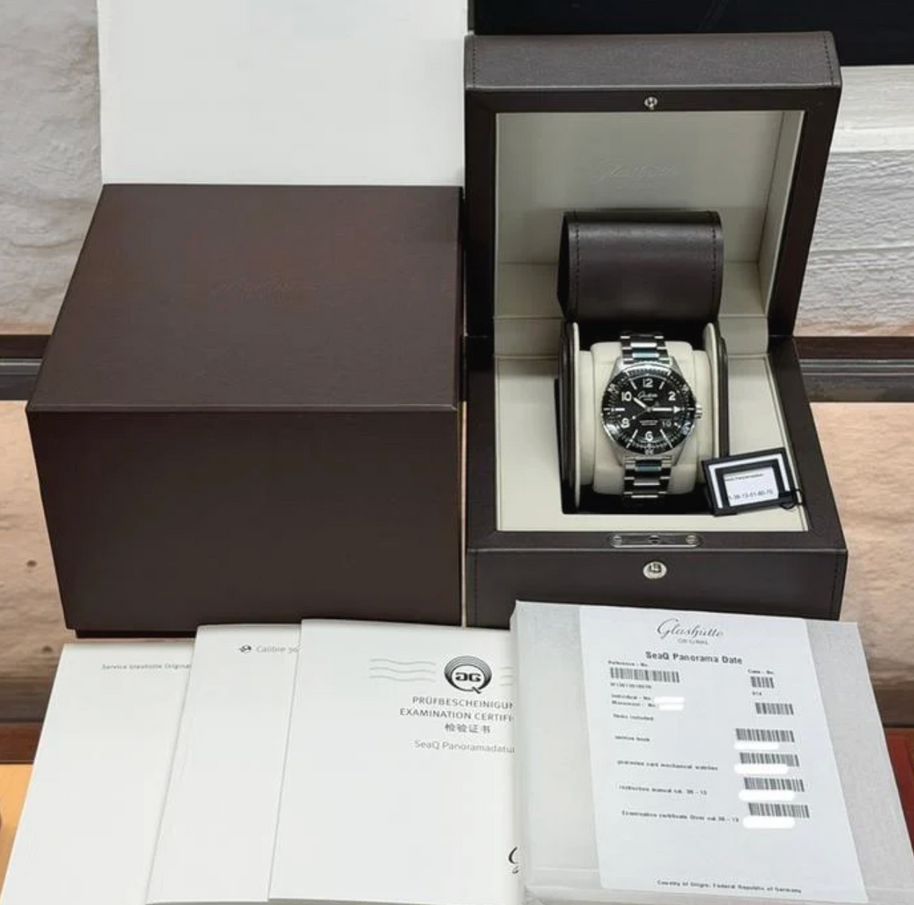 Glashütte Original SeaQ Panoramadatum 1-36-13-01-80-70 NEU
