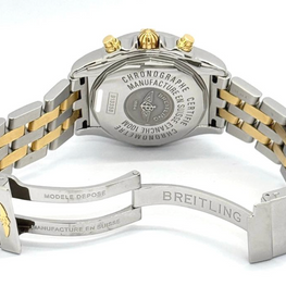 Breitling Chrono Cockpit Galactic Chronograph Gold-Stahl B13358L2-A700