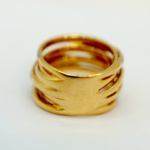 Al Coro Serenata Damenring aus 18K Roségold mit Diamanten, Größe 52,5