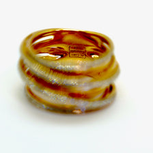 Al Coro Serenata Damenring aus 18K Roségold mit Diamanten, Größe 52,5
