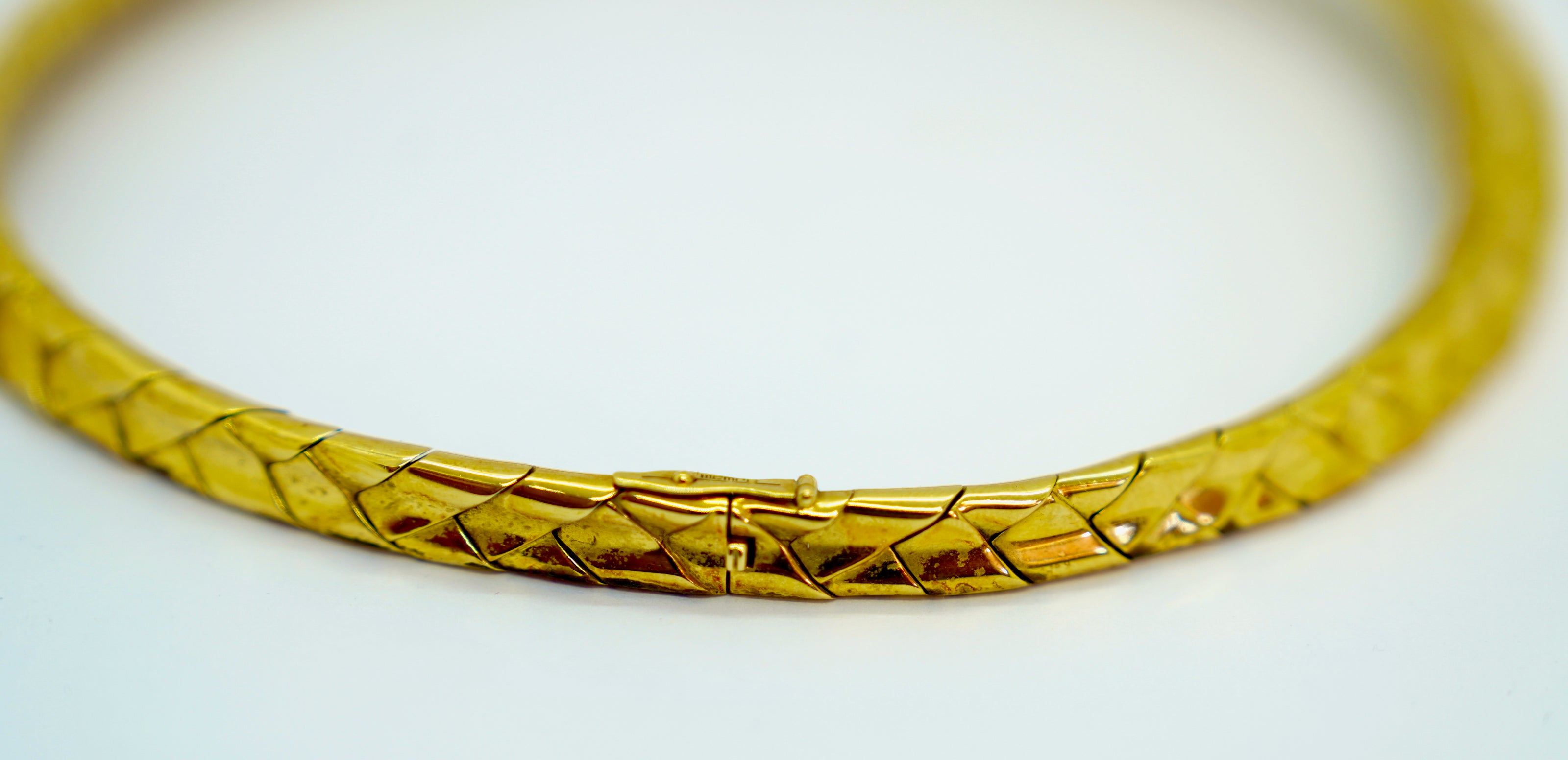 Wempe Collier aus 18K Gelb- & Weißgold mit 7,35 ct Diamanten, 1994