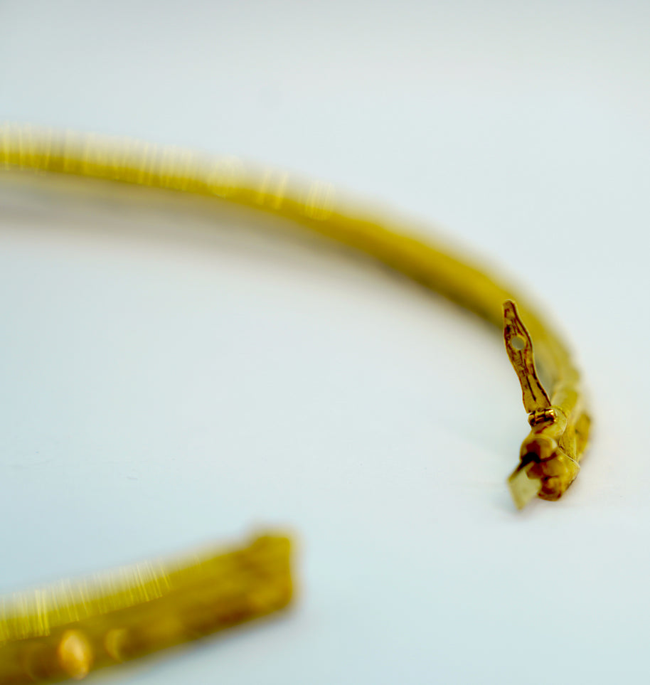 Wempe Collier aus 18K Gelb- & Weißgold mit 7,35 ct Diamanten, 1994