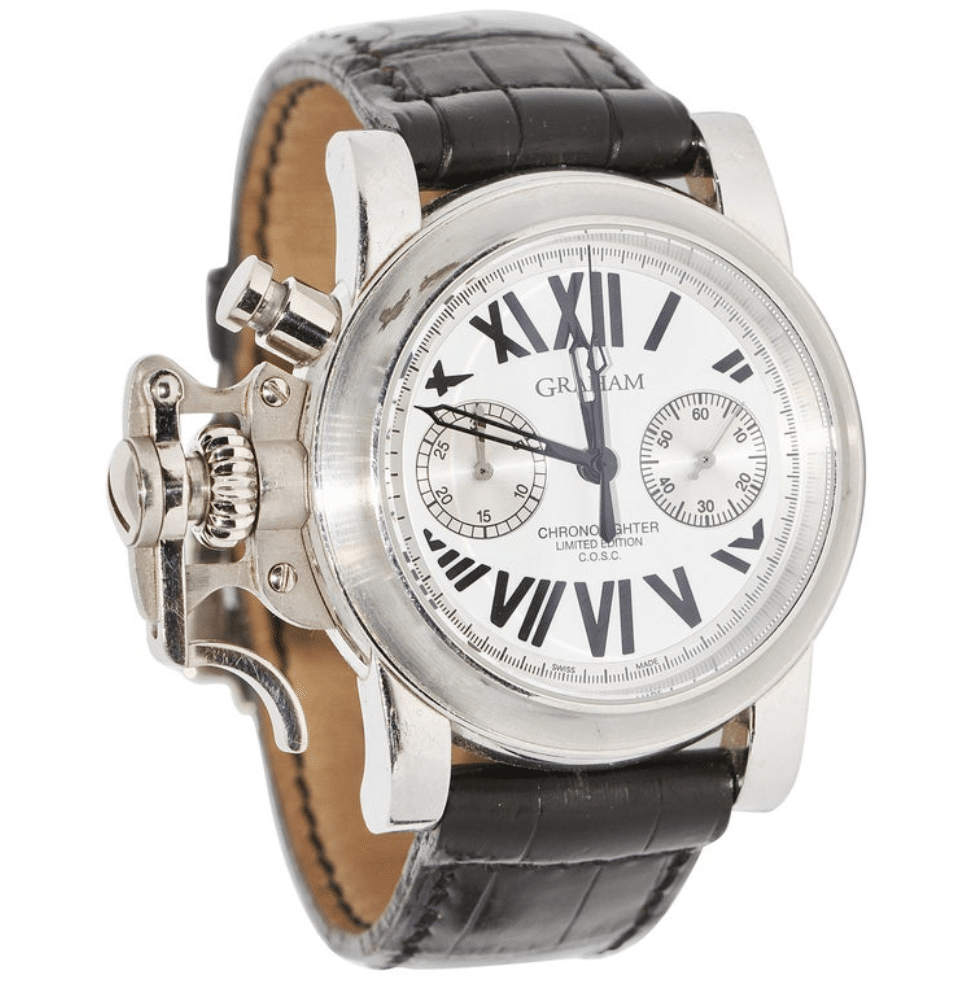 Graham Chronofighter Platinum Chronograph Limited Edition
