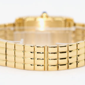 Cartier Tank Américaine Damenuhr 811904, 18 Karat Gelbgold, Quarz