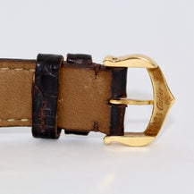 Cartier Tank Américaine Automatik Ref. 1725 Gelbgold Damenuhr
