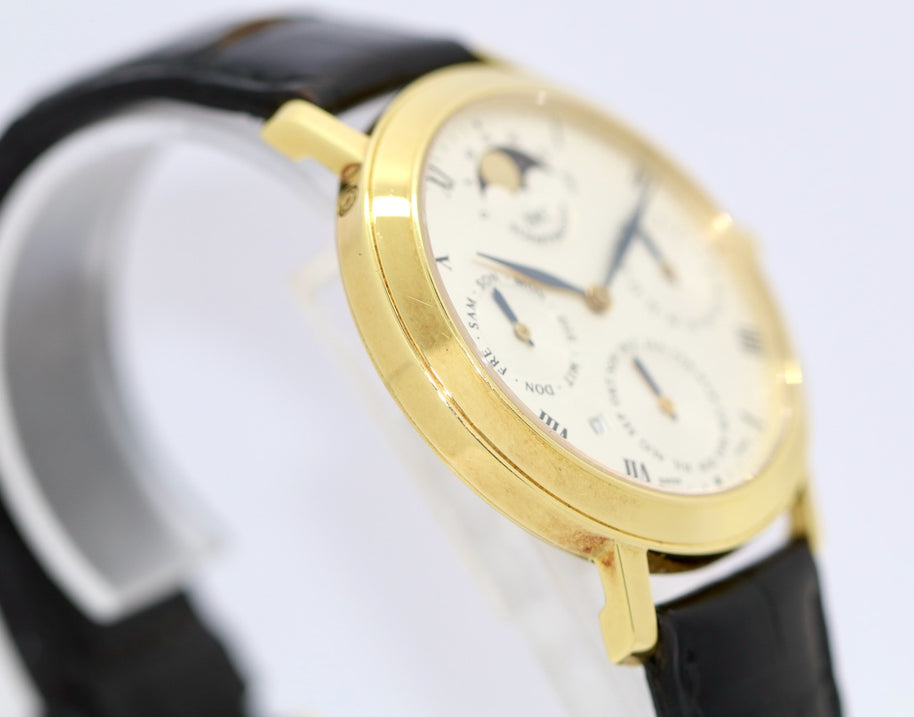 IWC Portofino Romana Perpetual IW2050 Gelbgold Armbanduhr