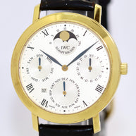 IWC Portofino Romana Perpetual IW2050 Gelbgold Armbanduhr