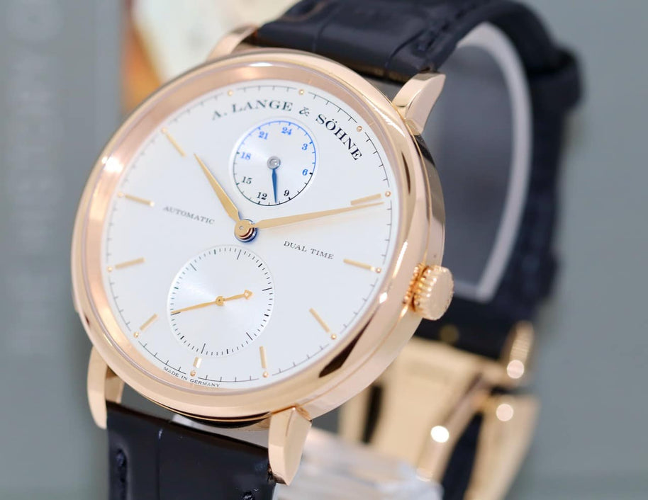 A Lange & Söhne Saxonia Dual Time Roségold 385032