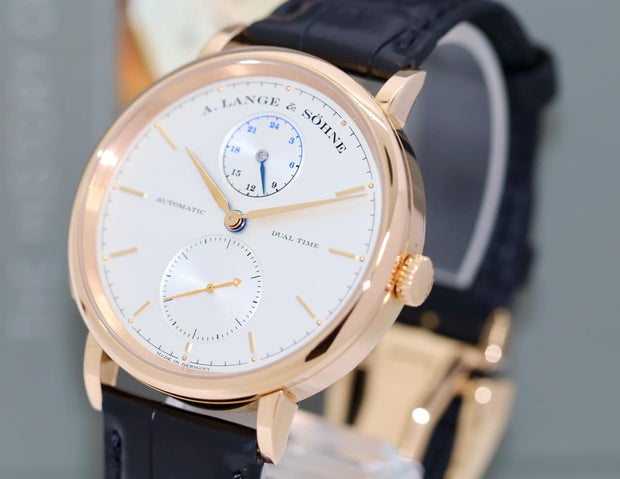 A Lange & Söhne Saxonia Dual Time Roségold 385032